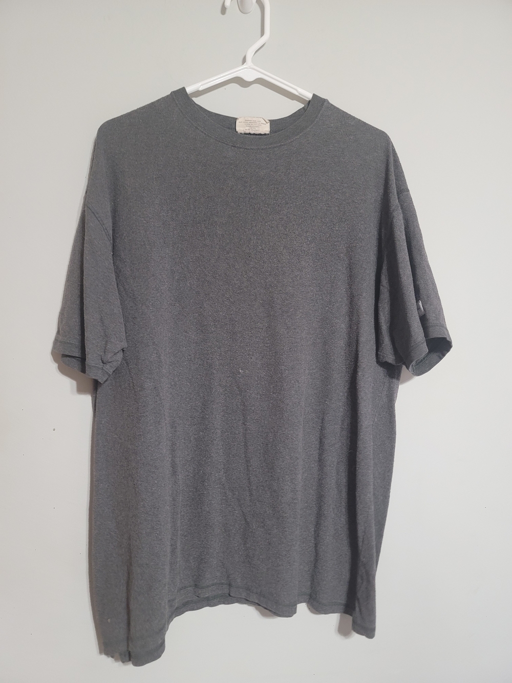 Calvin‎ Klein Short Sleeve Crewneck T-Shirt - Charcoal Gray Sz XL